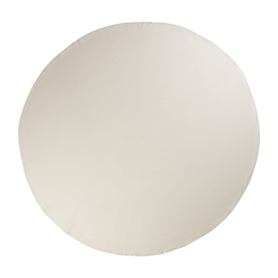 Tafelkleed rond - zand - ø160 cm Tafelkleed rond - zand - ø160 cm afbeelding