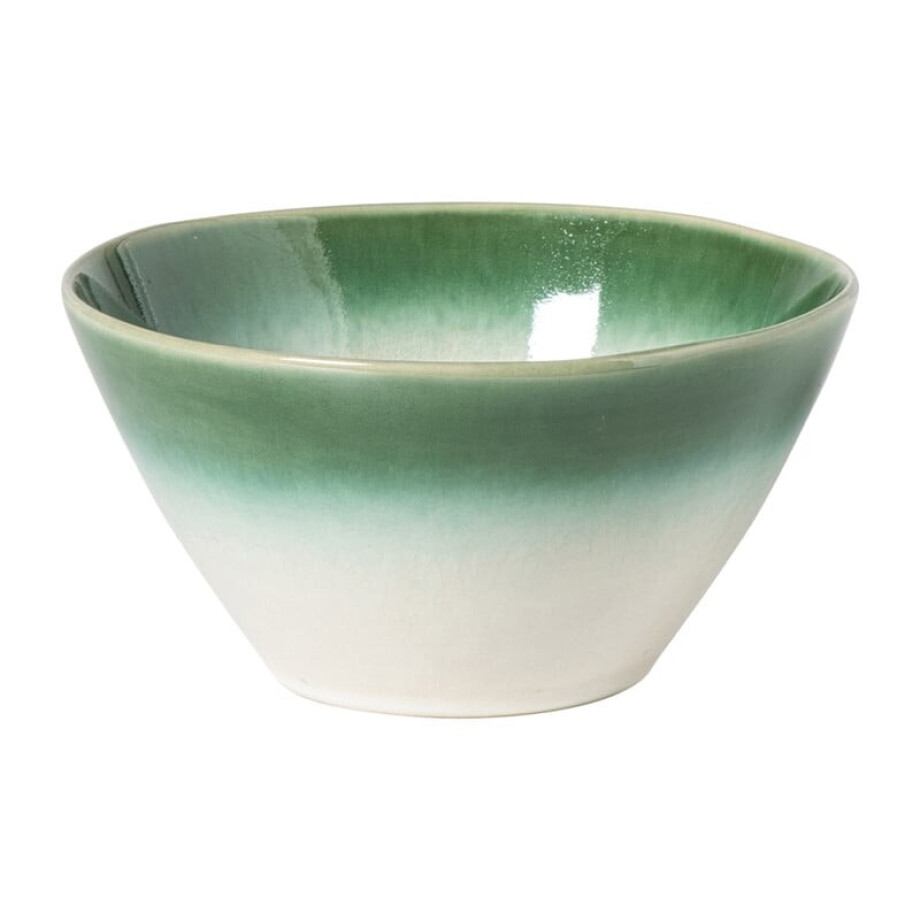 Schaaltje roots middel - donkergroen - ø15.7x8.2 cm afbeelding 