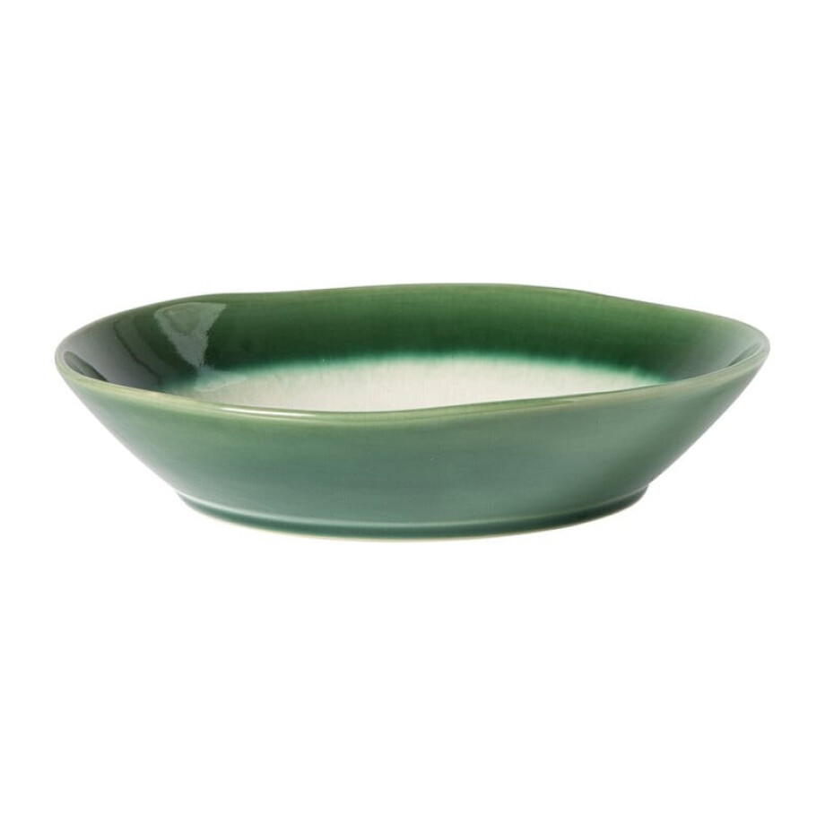 Schaal roots - donkergroen - ø28x5.8 cm Schaal roots - donkergroen - ø28x5.8 cm afbeelding
