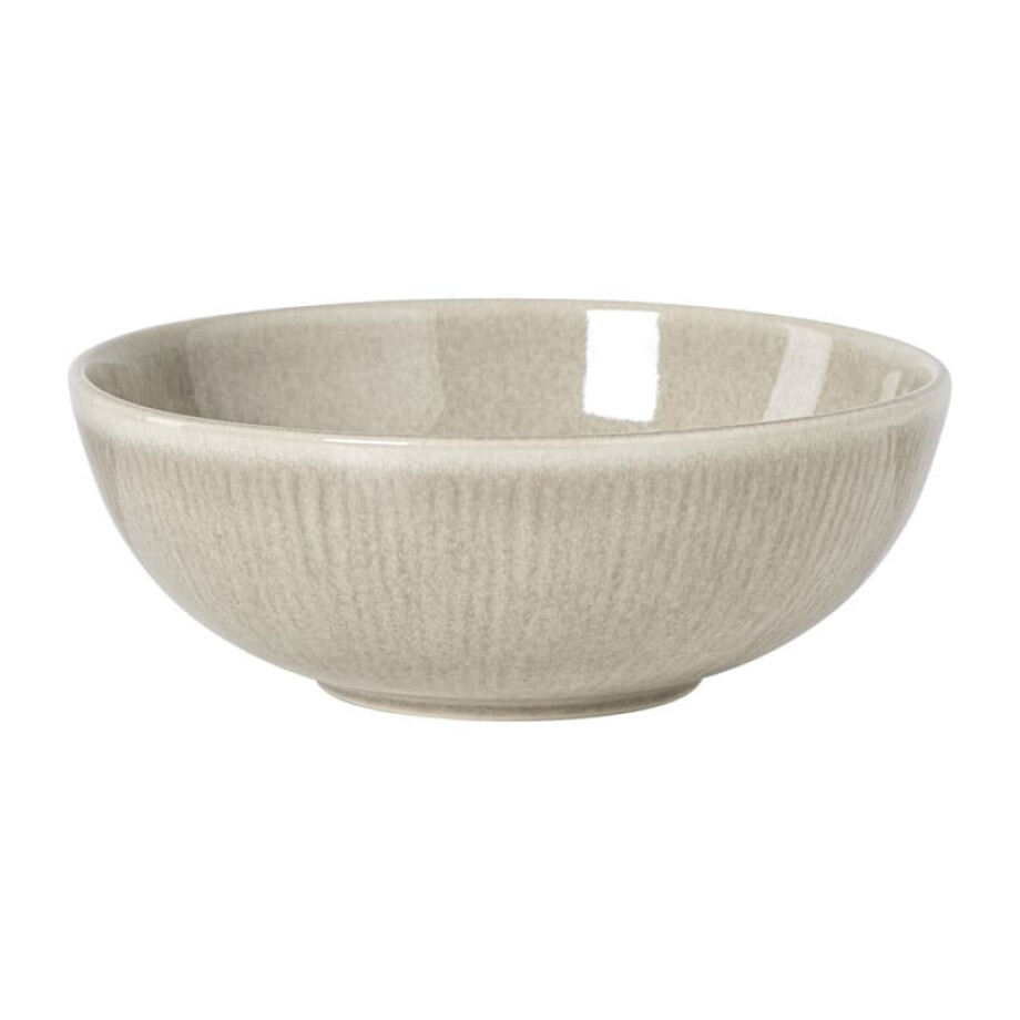 Schaal fuji - beige - ø17x6 cm Schaal fuji - beige - ø17x6 cm afbeelding