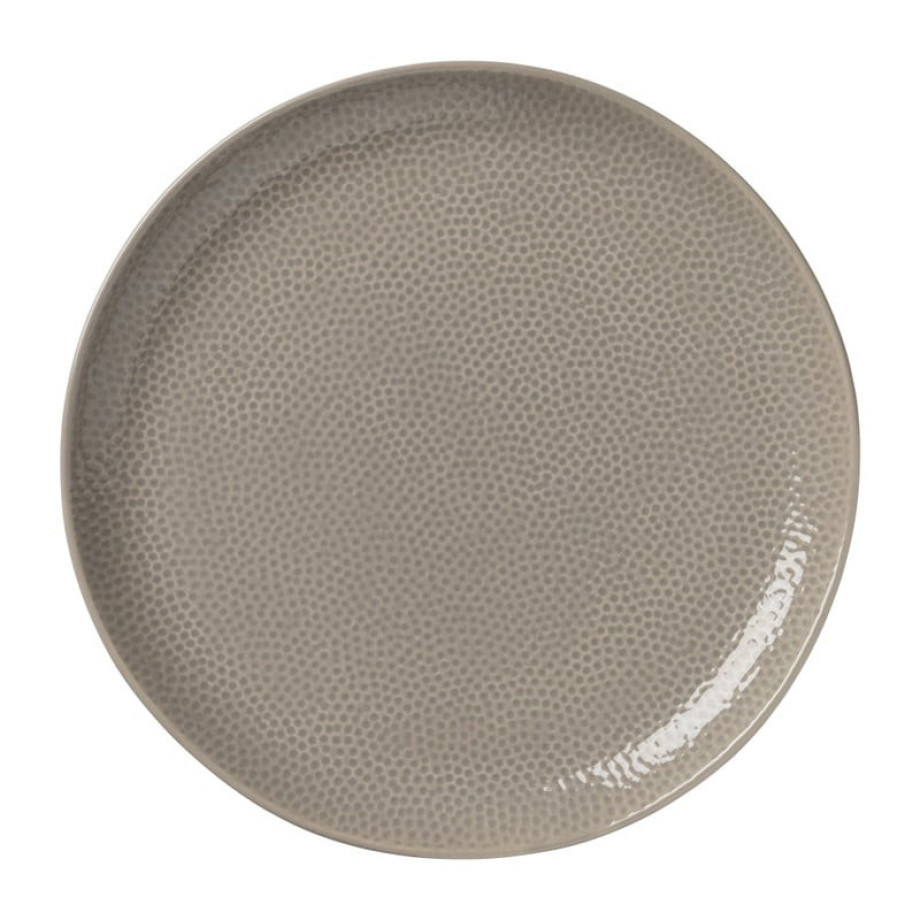 Dinerbord Liv - taupe - ø26 cm afbeelding 