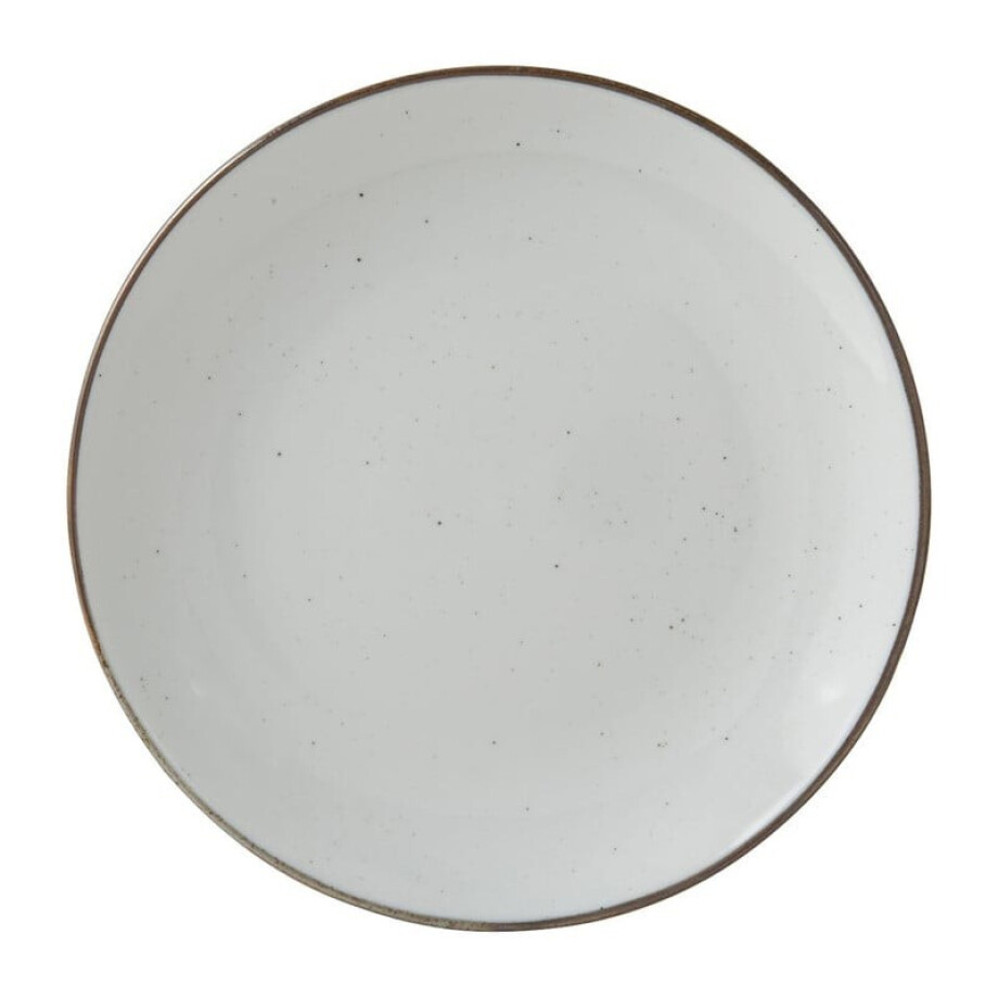 Ontbijtbord Emma - wit - ø21 cm afbeelding 