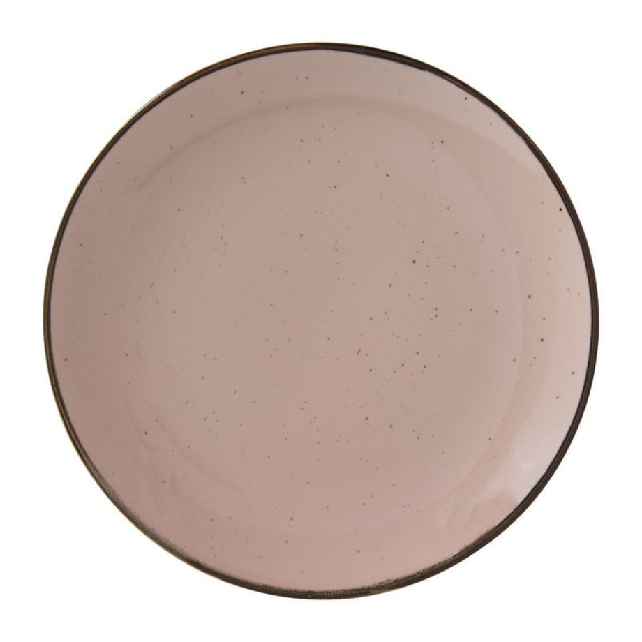 Dinerbord Emma - roze - ø26.5 cm afbeelding 