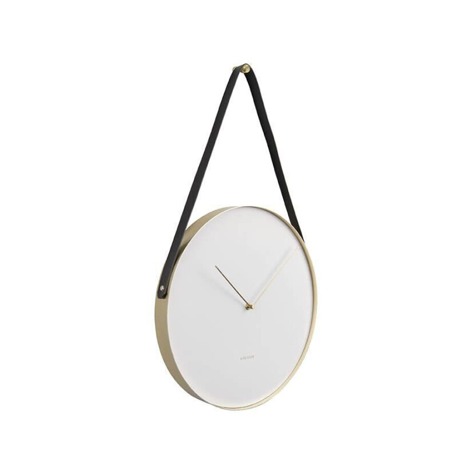 Wandklok Belt | KARLSSON afbeelding 1