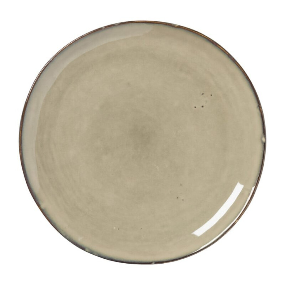 Ontbijtbord Toscane - beige - ø20.5 cm afbeelding 