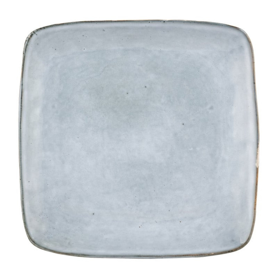 Vierkant bord Toscane - lichtblauw - 25 cm afbeelding 