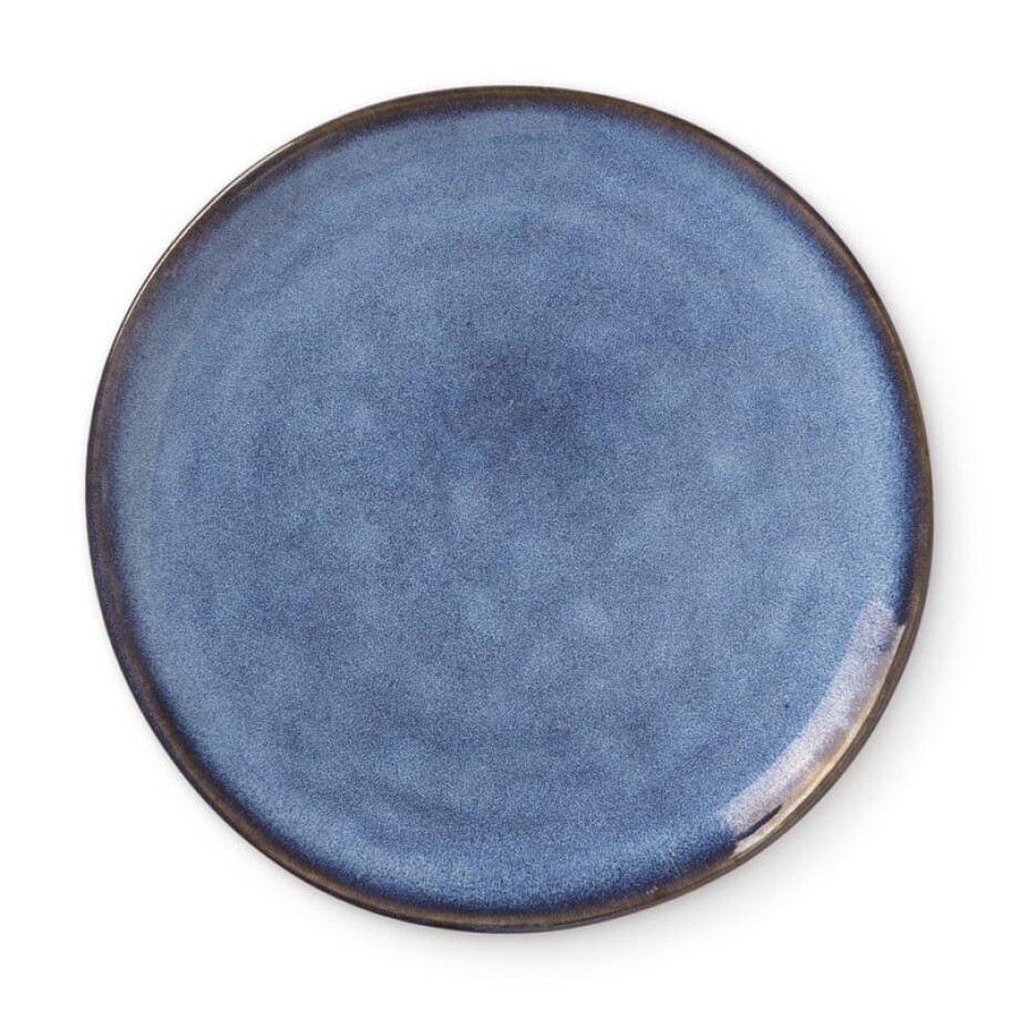 Ontbijtbord Toscane - donkerblauw - ø20.5 cm afbeelding 