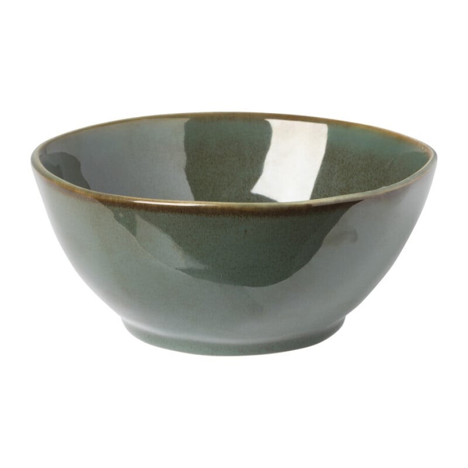 Schaal Toscane - donkergroen - ø17 cm afbeelding 