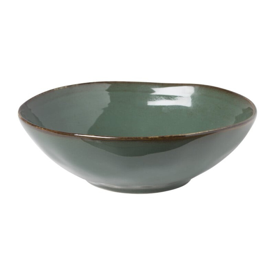 Diep bord Toscane - donkergroen - ø19 cm Diep bord Toscane - donkergroen - ø19 cm afbeelding