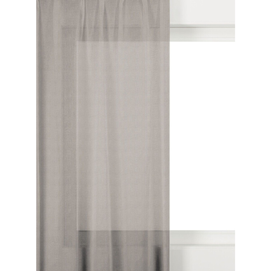 HEMA HEMA Gordijnstof Staphorst Taupe (taupe) afbeelding 1