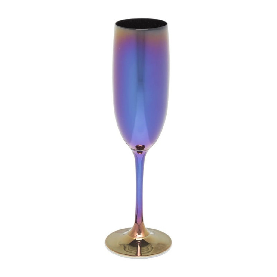 Champagneglas regenboog - 175 ml afbeelding 1