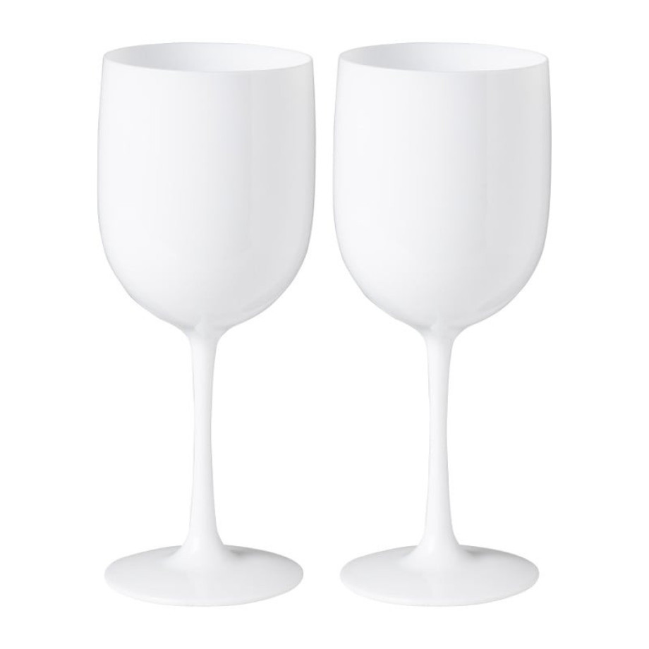 Kunststof wijnglas - set van 2 afbeelding 1