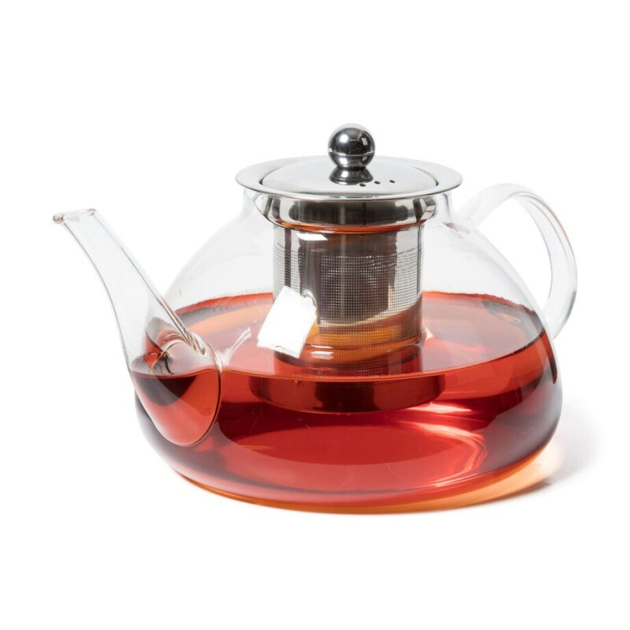 Theepot glas - 1.2 liter Theepot glas - 1.2 liter afbeelding