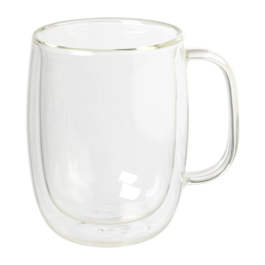 Theeglas dubbelwandig - 400 ml afbeelding 