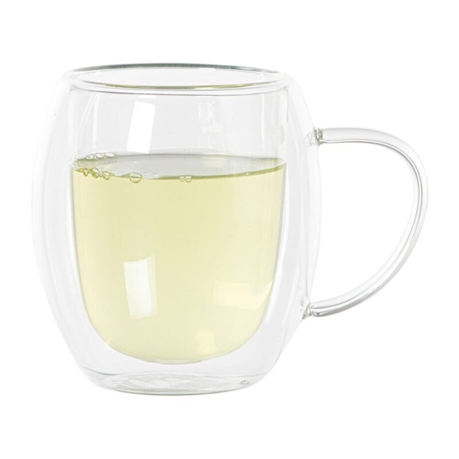 Theeglas dubbelwandig - 350 ml afbeelding 
