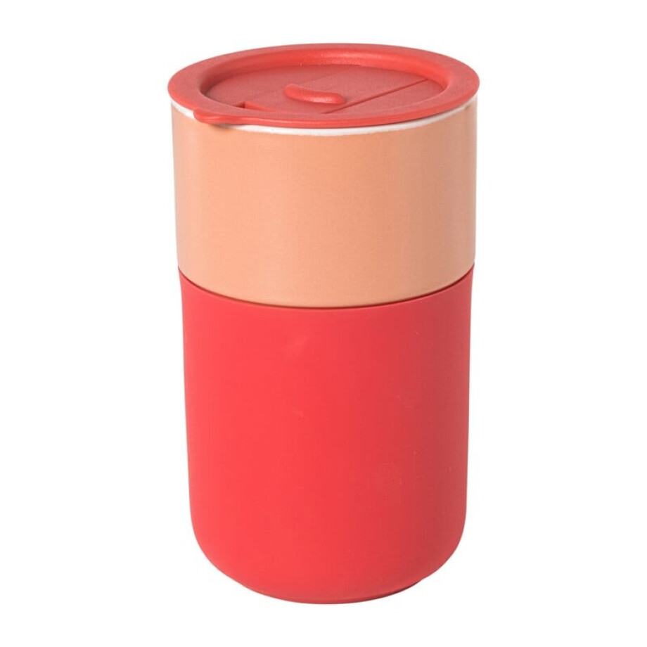 Koffiebeker to go - oranje - 360 ml afbeelding 