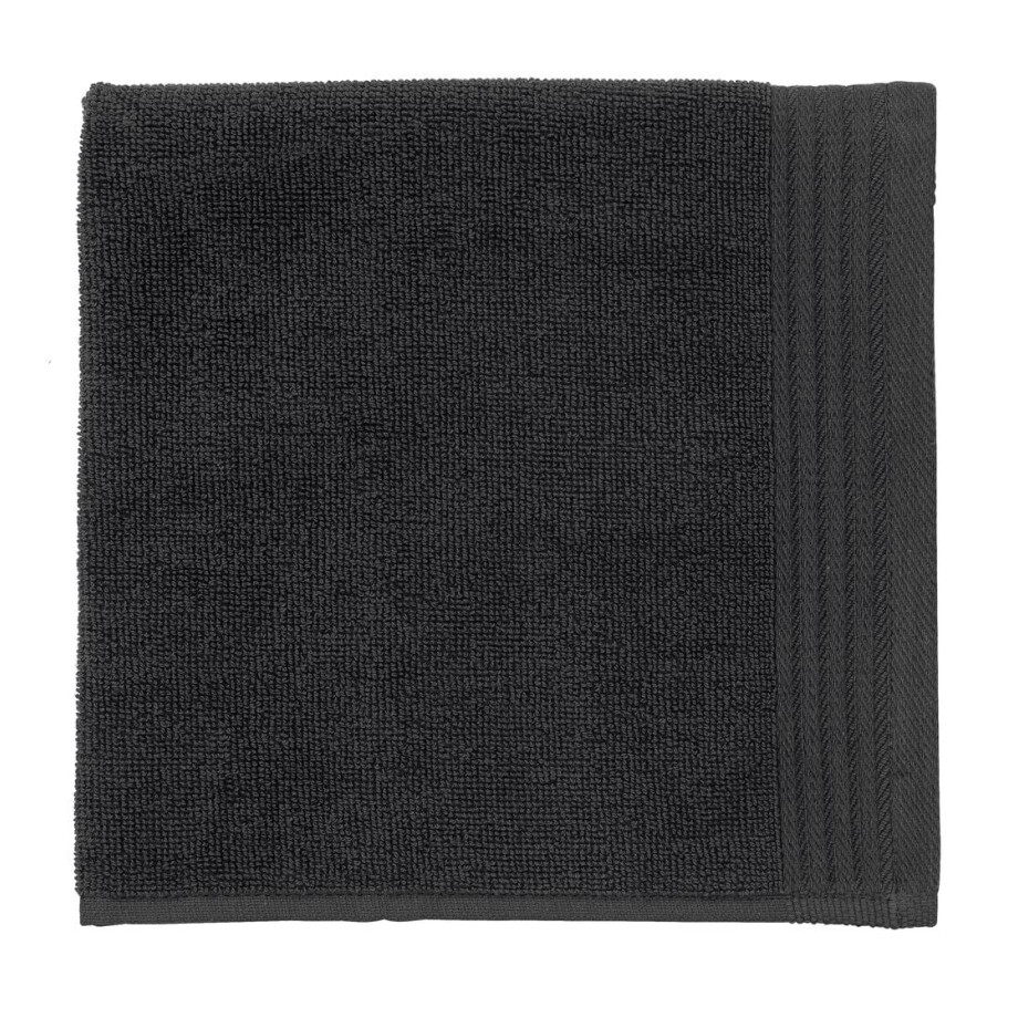 HEMA HEMA Keukendoek - 50 X 50 - Katoen - Zwart (zwart) afbeelding 1