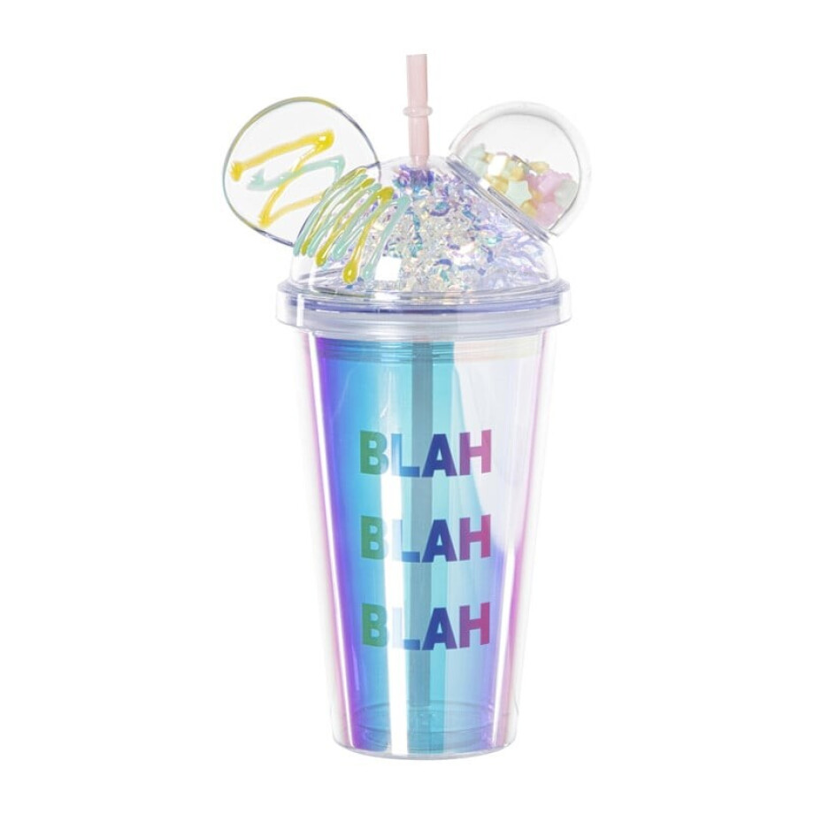 Funny beker blah blah blah - multikleur - 450 ml afbeelding 