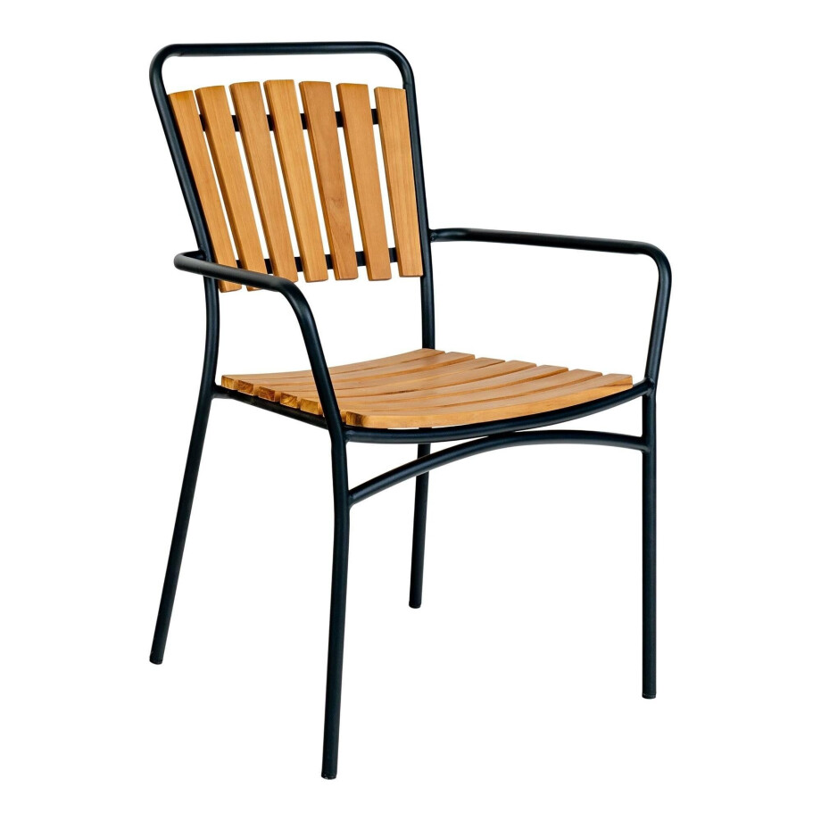 Set van 4 tuinstoelen Cleveland teakhout | House Nordic afbeelding 1