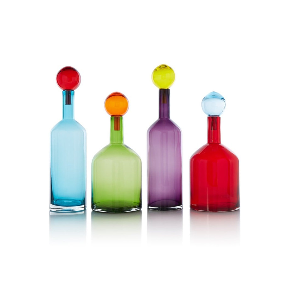 POLSPOTTEN Bubbles & Bottles flessen set van 4 afbeelding 1