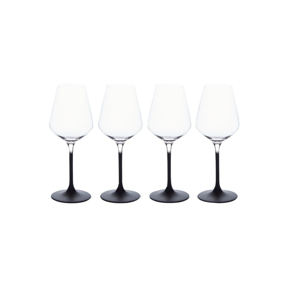 Villeroy & Boch Manufacture Rock witte wijnglas 38 cl set van 4 afbeelding 1