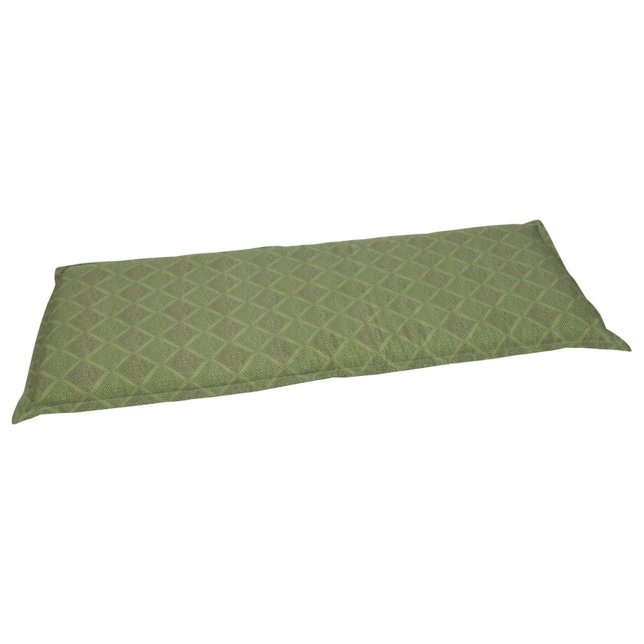 GO-DE Textil Tuinkussen (2-zitsbankkussen, Groen) afbeelding 1