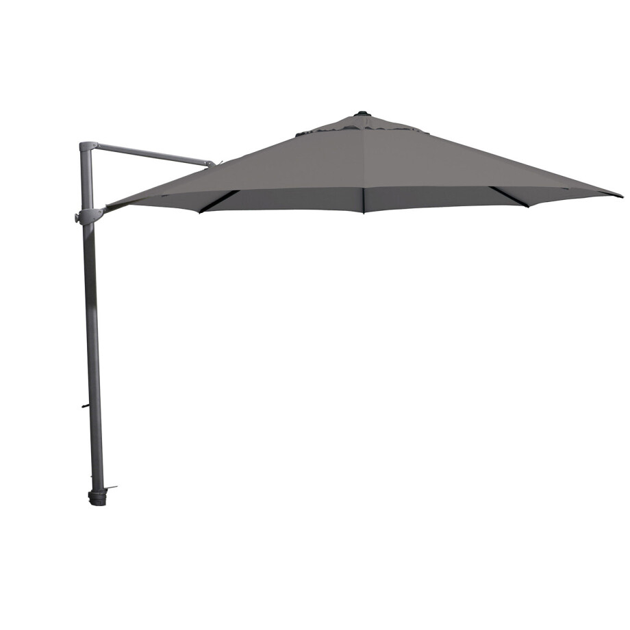 Zweefparasol Siesta 4 Seasons 350cm   (charcoal) afbeelding 
