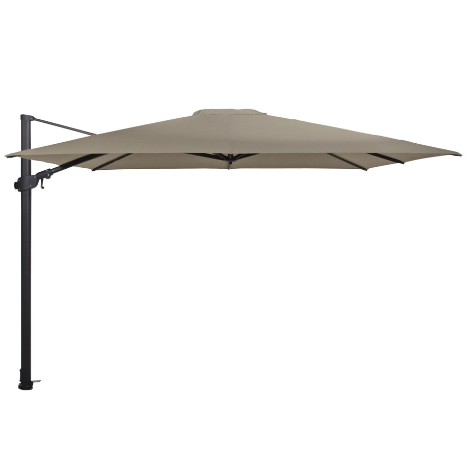 Zweefparasol Siesta premium 4 Seasons 300x300cm   (taupe) afbeelding 