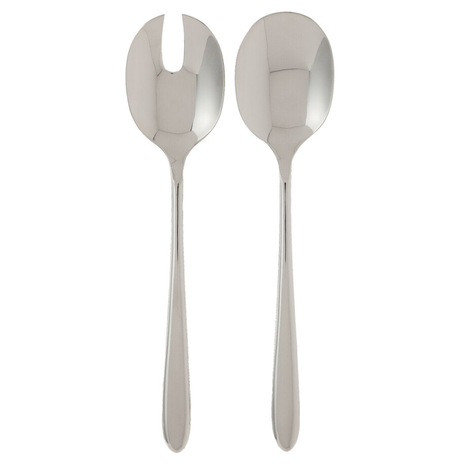 HEMA HEMA Slacouvert 2-delig Bari (zilver) HEMA HEMA Slacouvert 2-delig Bari (zilver) afbeelding 1