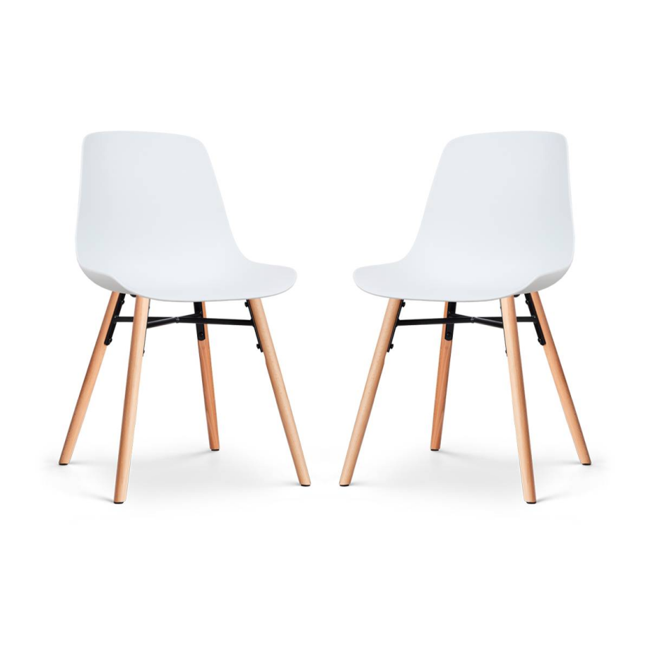 Set van 2 eetkamerstoelen Nena-Pip | Nolon afbeelding 1