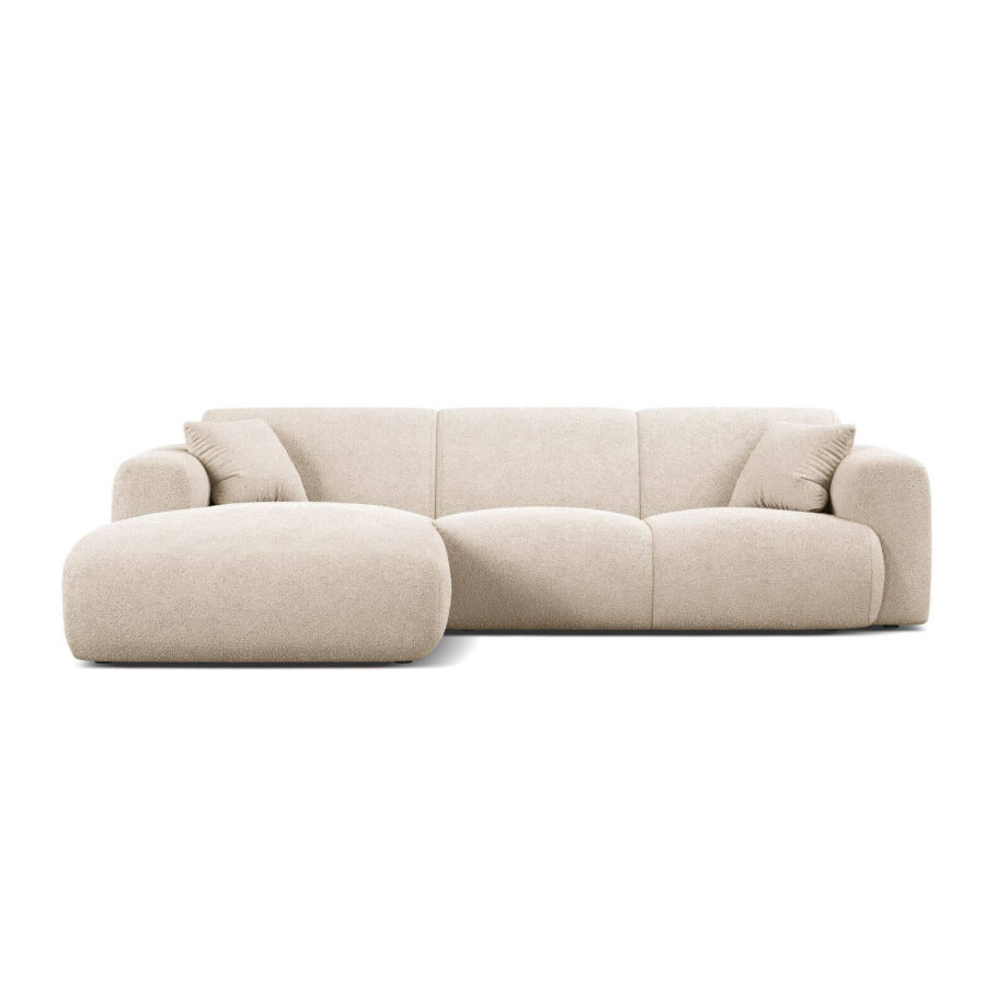 Hoekbank Molino links bouclé | Micadoni Home Hoekbank Molino links bouclé | Micadoni Home afbeelding 1