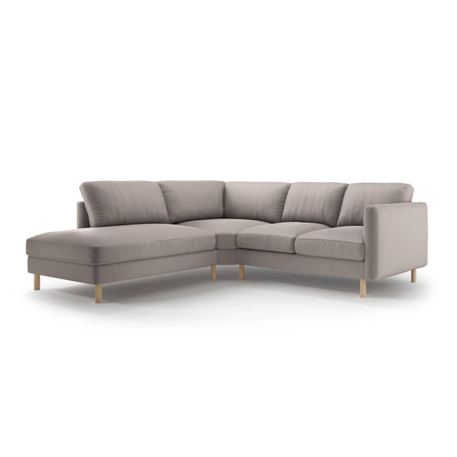 Hoekbank Eden links velvet | Micadoni afbeelding 1