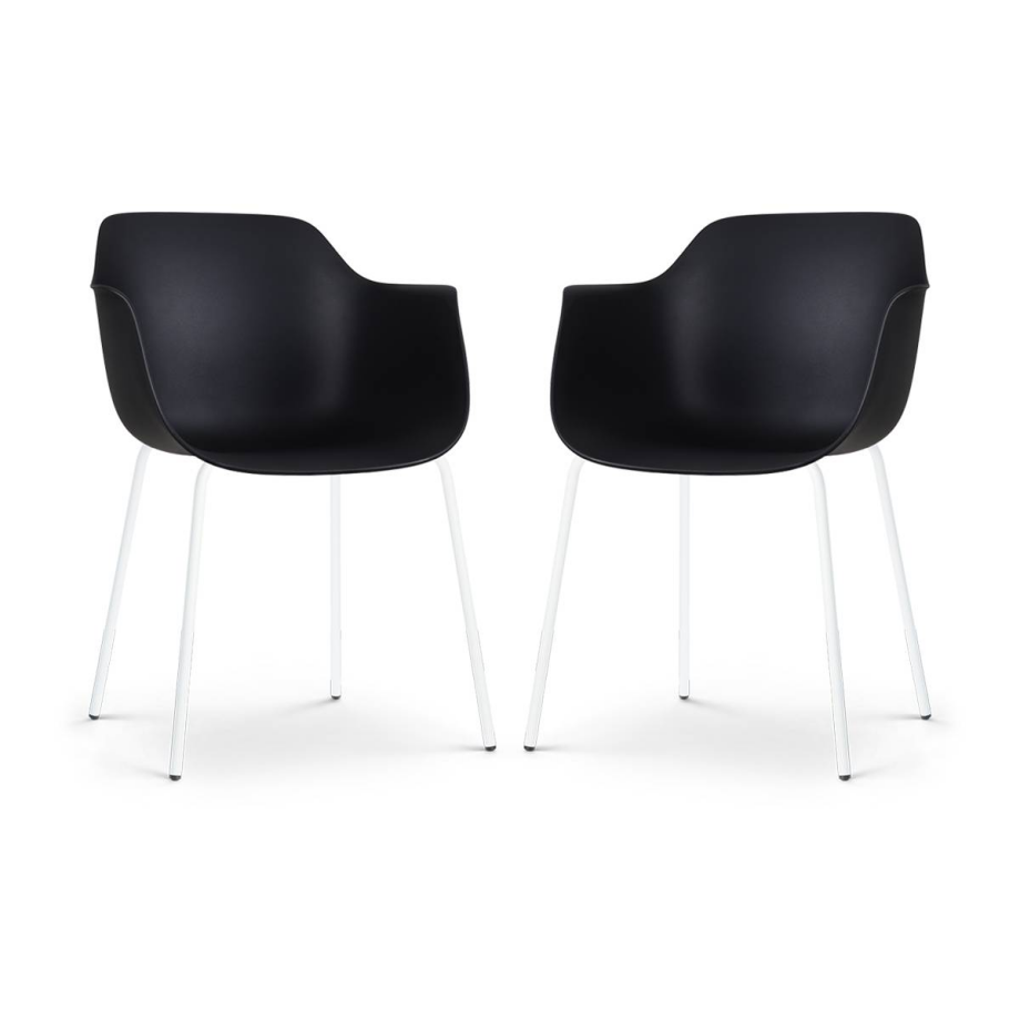 Set van 2 eetkamerstoelen Nora-Puk | Nolon Set van 2 eetkamerstoelen Nora-Puk | Nolon afbeelding 1
