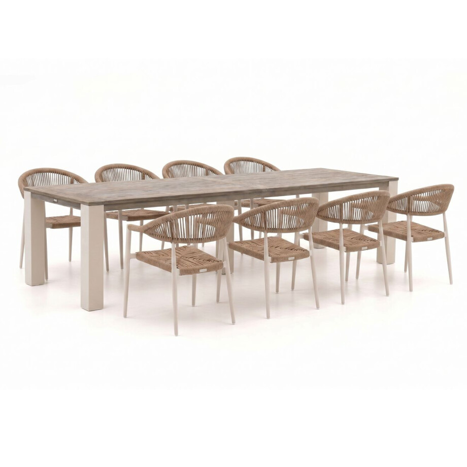 + 10% kassakorting | Manifesto Belpasso/ROUGH-X 320cm dining tuinset 9-delig stapelbaar - Laagste prijsgarantie! + 10% kassakorting | Manifesto Belpasso/ROUGH-X 320cm dining tuinset 9-delig stapelbaar - Laagste prijsgarantie! afbeelding 1