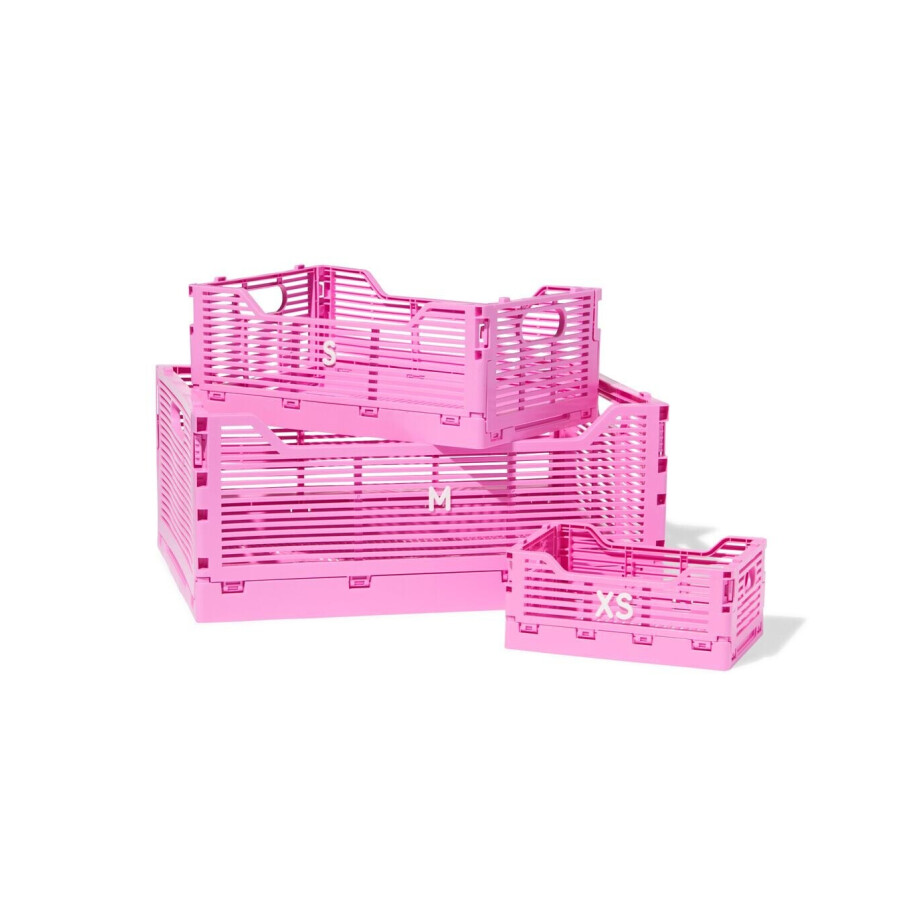 HEMA HEMA Klapkrat Letterbord Recycled Roze (roze) afbeelding 1