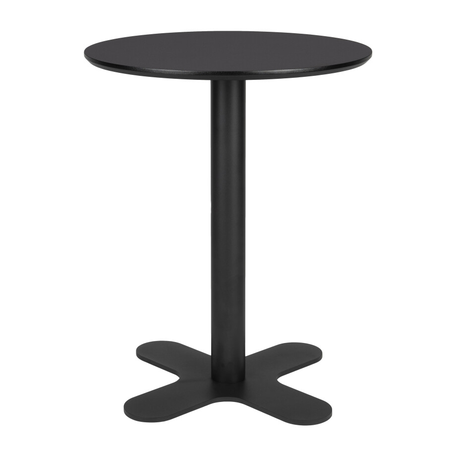 ZILT Ronde Bistrotafel 'Yusuf' 80cm, kleur Zwart afbeelding 1