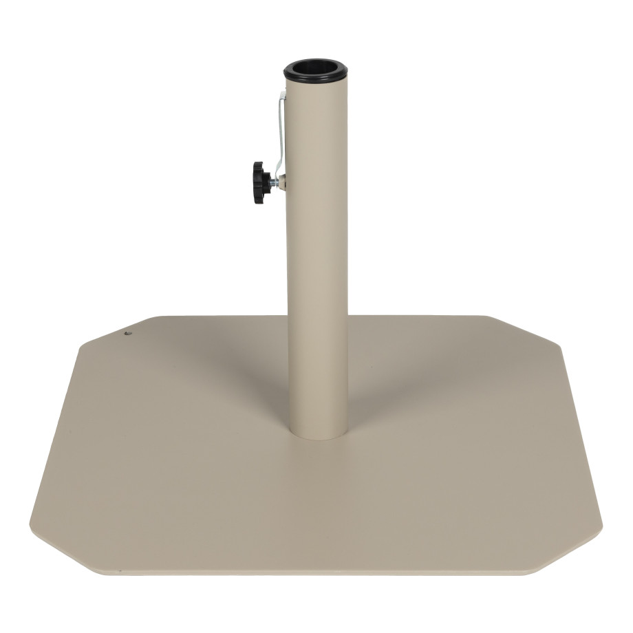 Zuiver Parasolvoet 'Sunshine' 50 x 50cm, kleur Beige Zuiver Parasolvoet 'Sunshine' 50 x 50cm, kleur Beige afbeelding 1