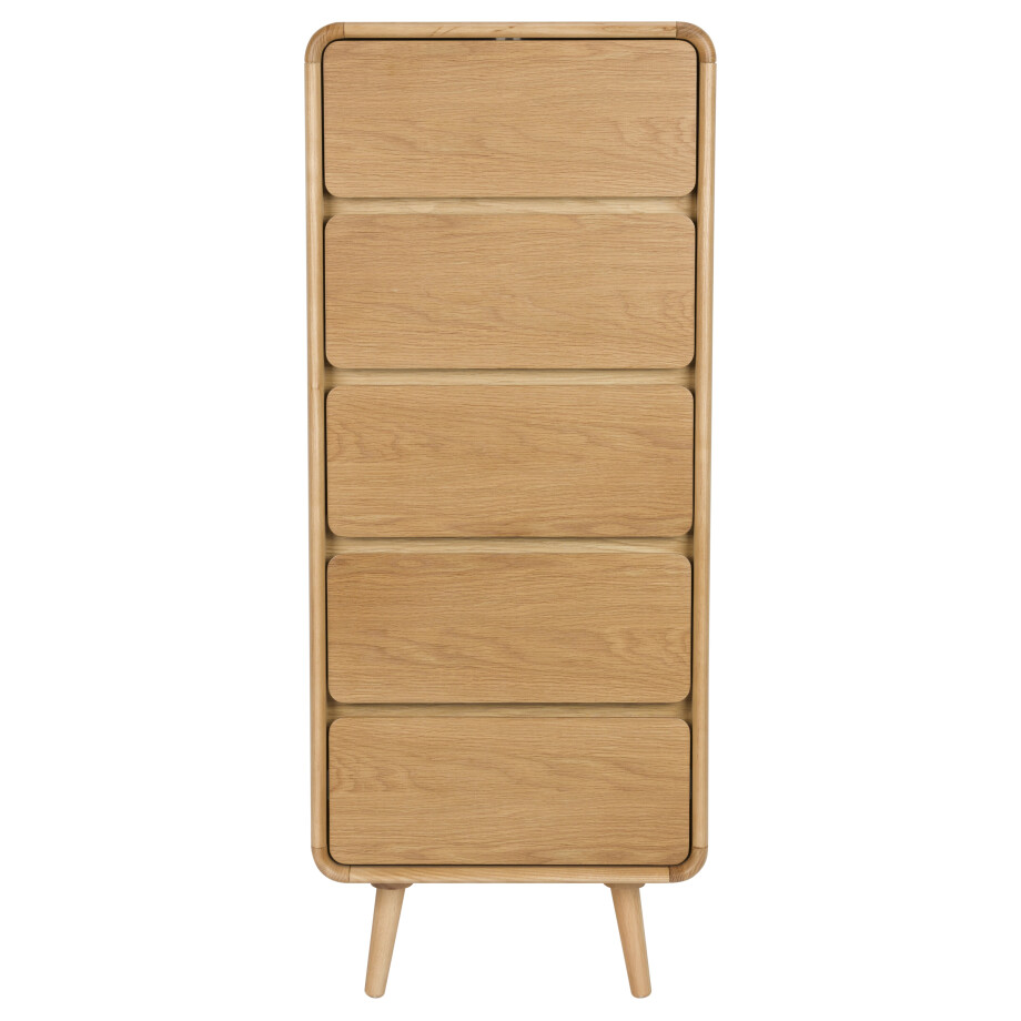 Zuiver Ladekast 'Rise' Eiken, Met 5 laden afbeelding 1