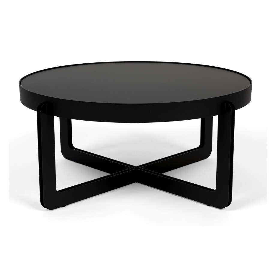 Zuiver Ronde Salontafel 'Centre' 68cm, kleur Zwart afbeelding 1