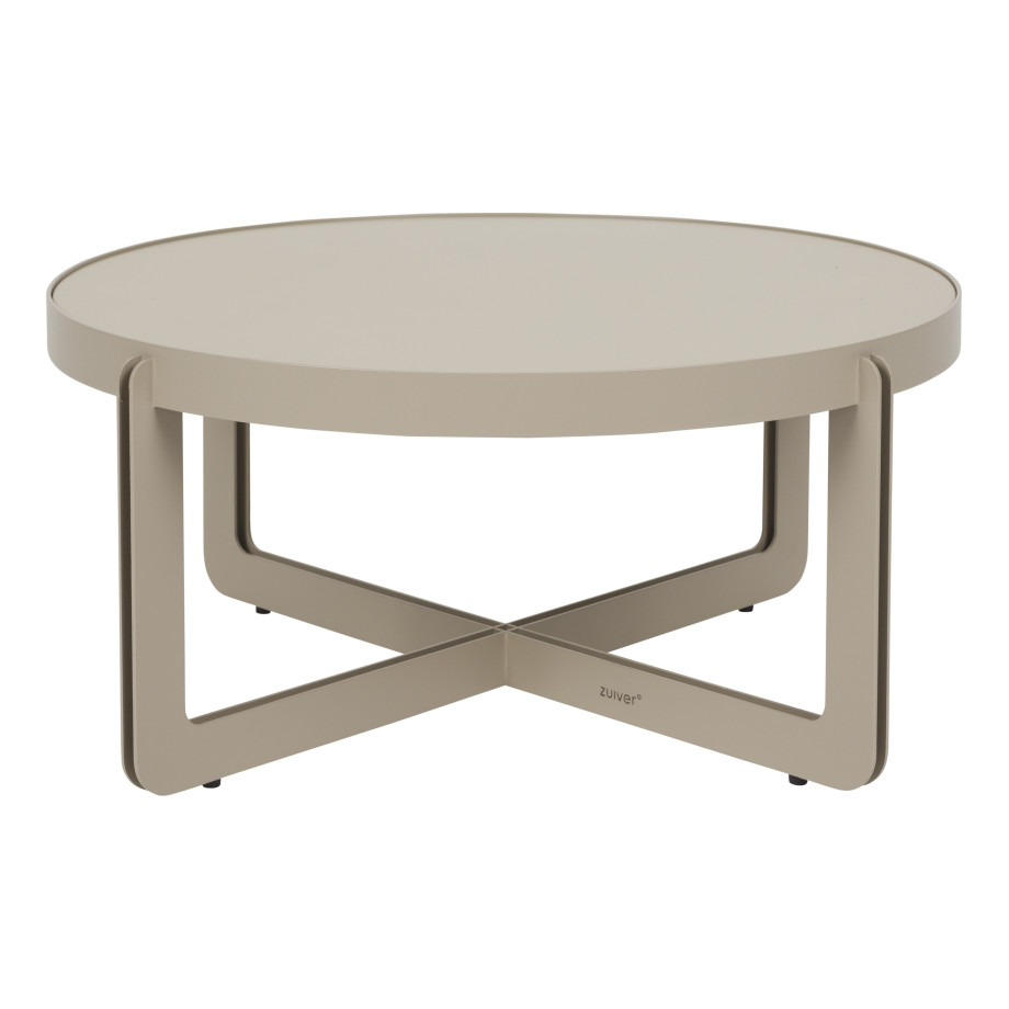 Zuiver Ronde Salontafel 'Centre' 68cm, kleur Beige afbeelding 