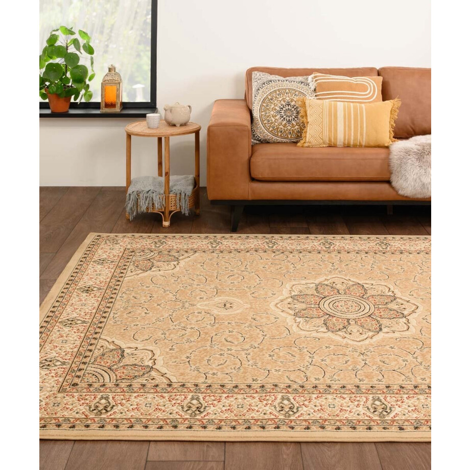 Perzisch tapijt - Mirage Majesty beige 240x340 cm afbeelding 1