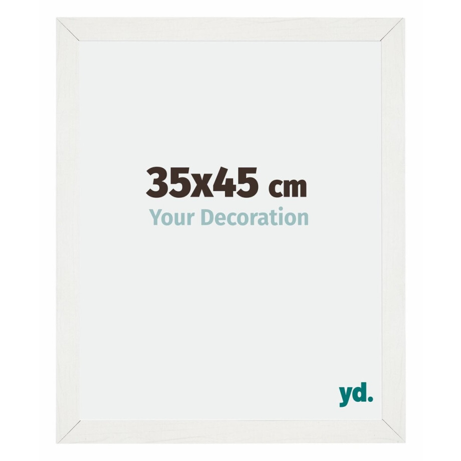Your Decoration - Fotolijst 35x45 cm - MDF - Wit Geveegd - Mura afbeelding 1
