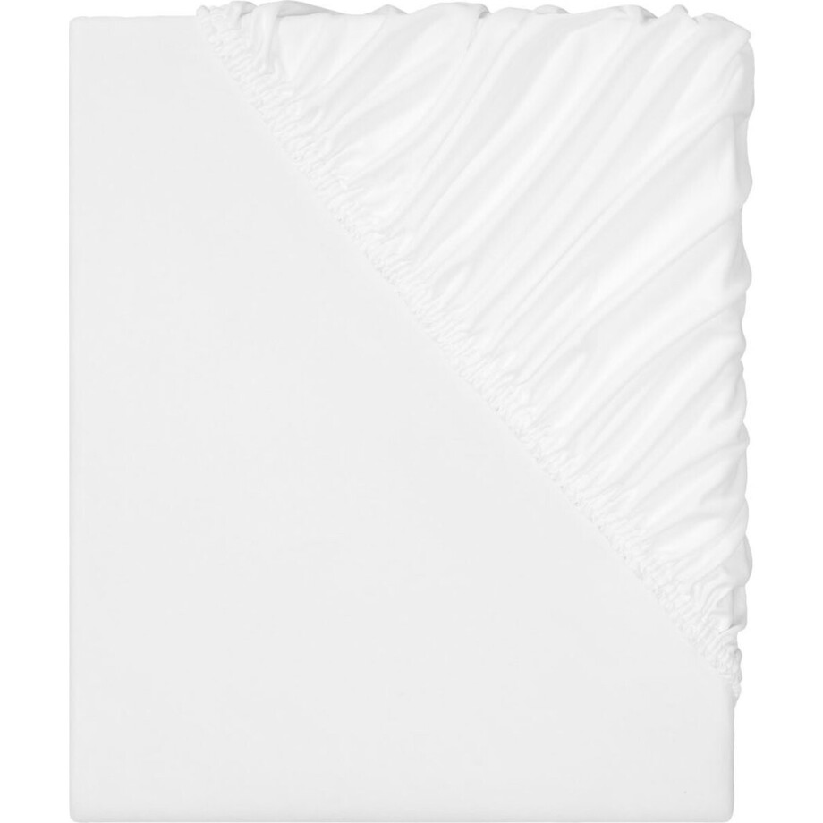 Livarno home Jersey hoeslaken 90-100 x 200cm Wit Livarno home Jersey hoeslaken 90-100 x 200cm Wit afbeelding 1