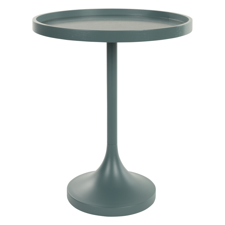 Zuiver Ronde Bijzettafel 'Jason' 46cm, kleur Blauw Zuiver Ronde Bijzettafel 'Jason' 46cm, kleur Blauw afbeelding 1