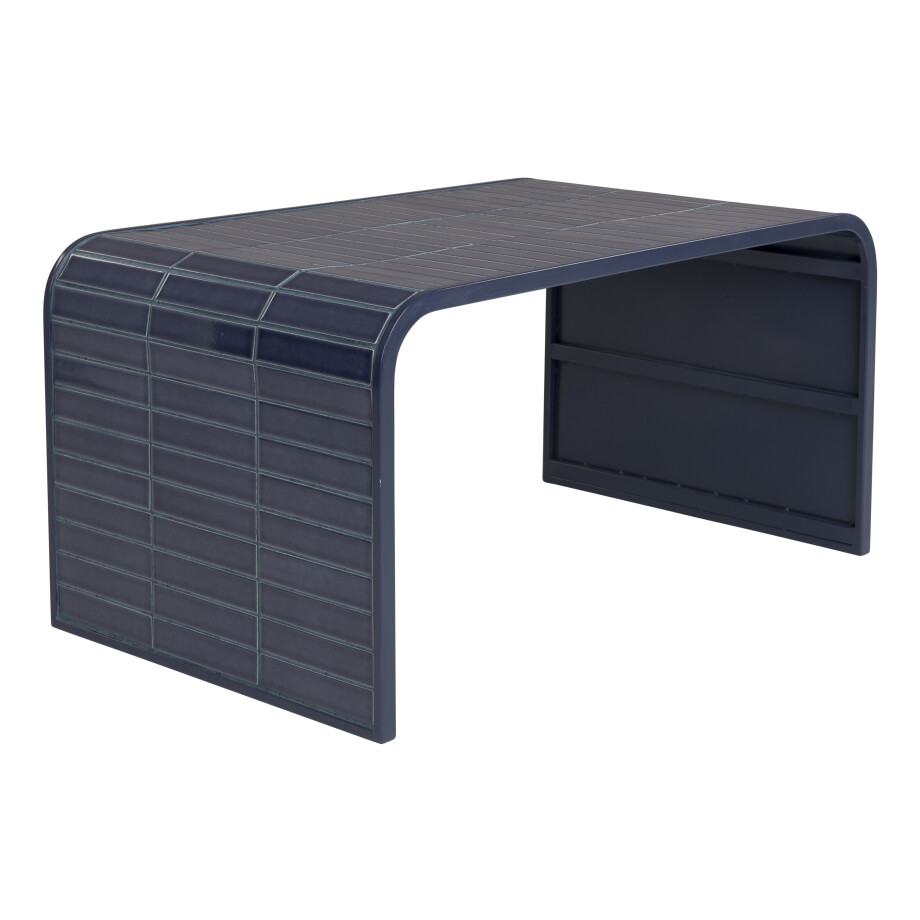 Zuiver Salontafel 'Tiles' 80 x 47cm, kleur Blauw afbeelding 1