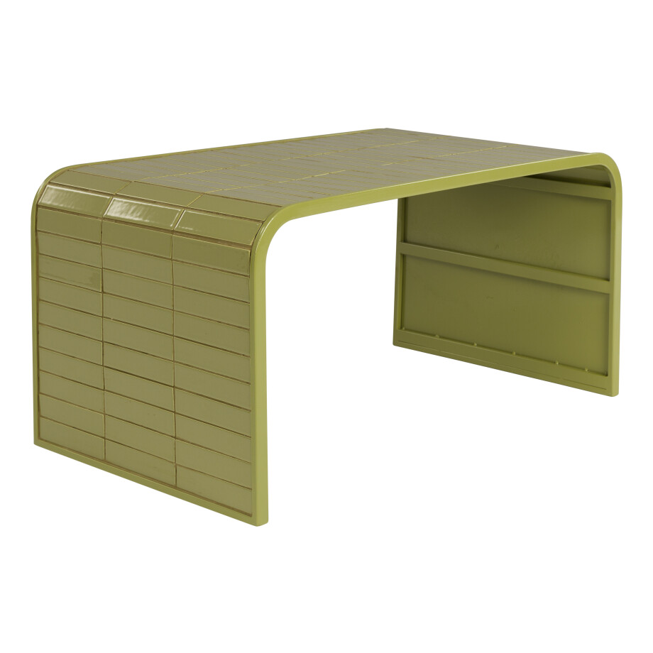 Zuiver Salontafel 'Tiles' 80 x 47cm, kleur Groen afbeelding 1