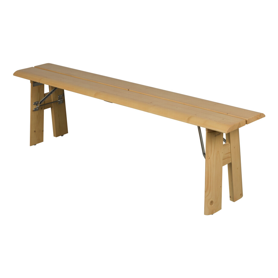 Zuiver Inklapbare Tuinbank 'Avenue' 170cm, kleur Naturel afbeelding 1
