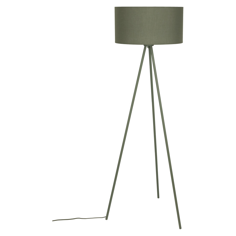 ZILT Vloerlamp 'Devonta' 146cm, kleur Groen afbeelding 1