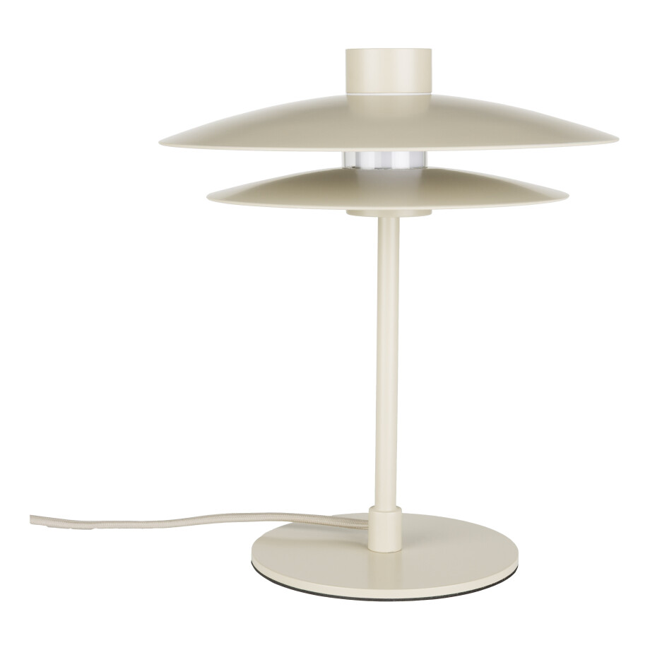 ZILT Tafellamp 'Tasheika' kleur Beige afbeelding 