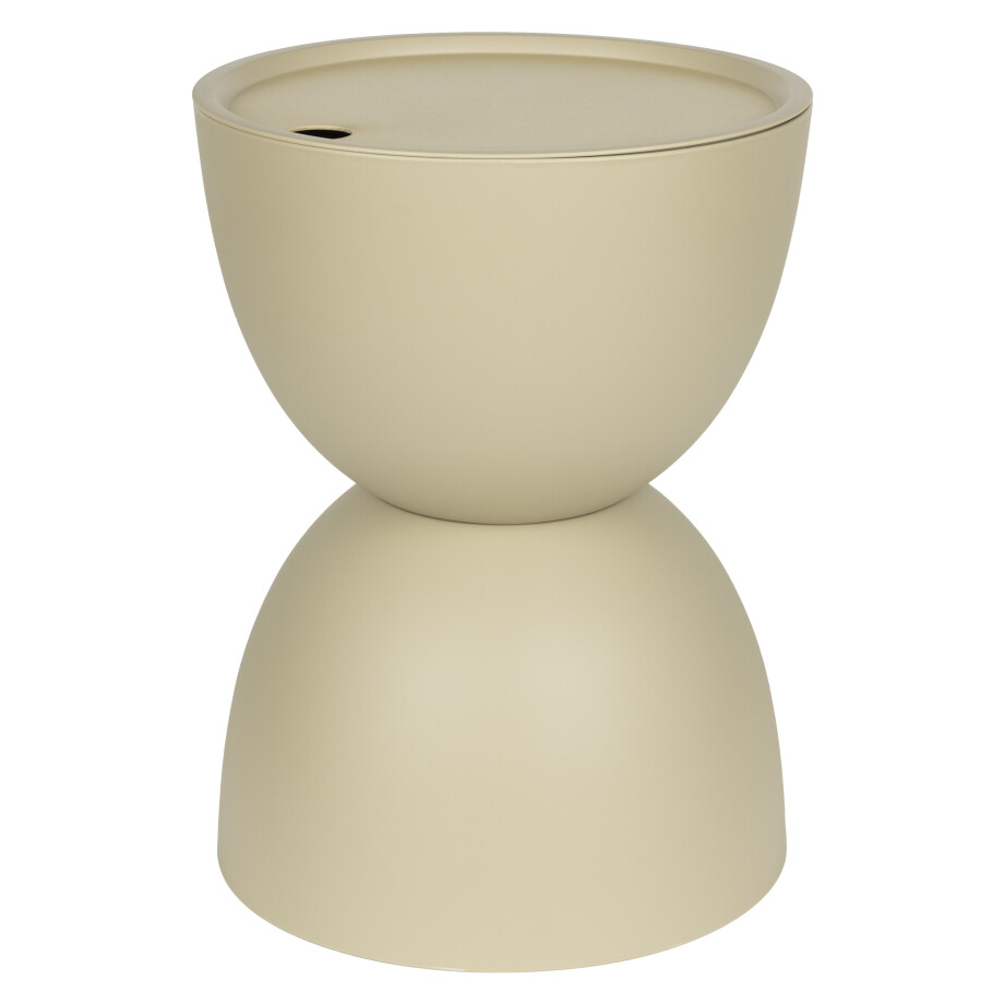 ZILT Outdoor Bijzettafel 'Ying' 34cm, kleur Beige afbeelding 1